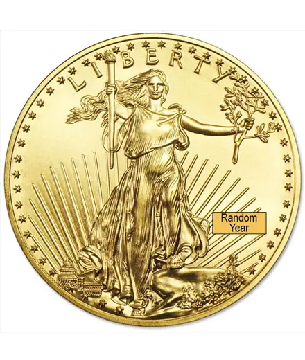 1 10 oz gold eagle coins