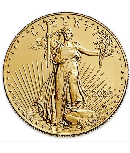 2023 Gold American Eagle Coin - 1 Troy Ounce, 22k Purity