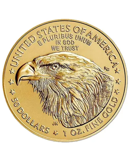 American gold eagle coin 2021 type 2 1 troy ounce 22k purity